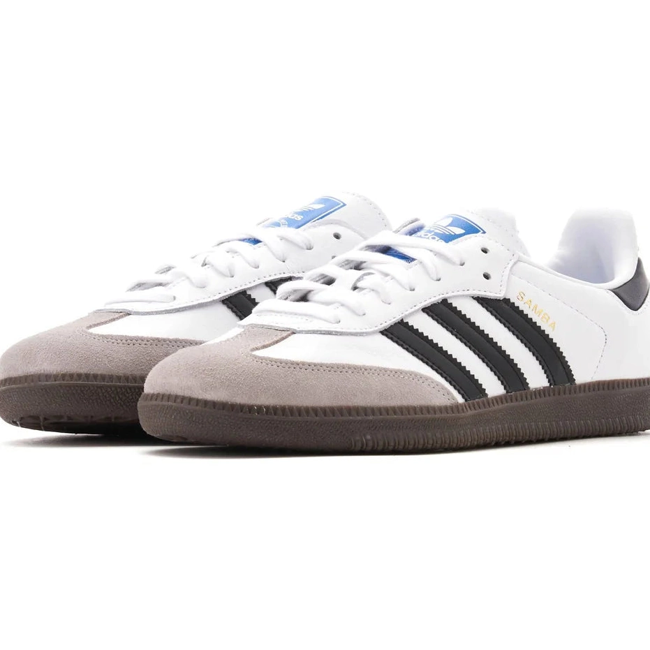 Black Samba Gum' adidas OG 'White 0708